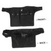SOESFOUFU Professional Hairstylist Scissors Holder Pouch for Barber Tools Black Waist Bag Organizer for Hairdressers and Stylists Lightweight and Easy to Clean Random Style view 4