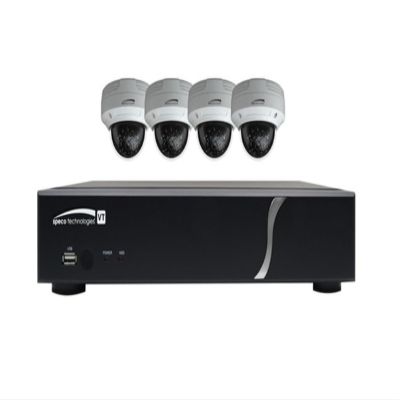 Speco Technologies 4-Channel 1080p DVR with 1TB HDD, 4 1080p Night Vision Dome Cameras