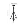 CONGARTENO 1set Adjustable Projector Stand Tripod Portable Support for Projectors and Cameras Versatile Height Design for Outdoor Presentations and Live Streaming view 2