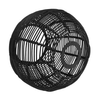 QUMIIRITY Woven Lampshade Chandelier Light Cover Creative Pendant Fixture Shade for Dining Room Living Room and Kitchen Decor Easy to Install Design