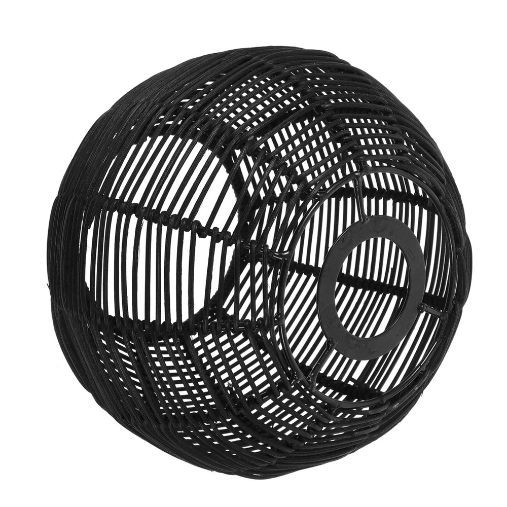 QUMIIRITY Woven Lampshade Chandelier Light Cover Creative Pendant Fixture Shade for Dining Room Living Room and Kitchen Decor Easy to Install Design