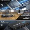 4K HDMI Multiviewer 4X1 with IR Remote SIGRAPID Screen Divider 4 HDMI in 1 Out Seamless Switch 1 4 Way Display Supports 4K@60Hz(YUV)/4K@30Hz(RGB)/1080P Full HD HDCP1.4 5 View Modes 11 22 13 etc. view 3