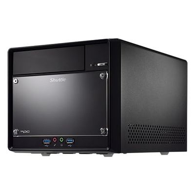 Shuttle XPC Cube SH610R4 Mini Barebone PC Intel H610 Supports 125W 14th/13th/12th Gen Raptor Lake/Alder Lake CPU No RAM No HDD/SSD No CPU No OS 300W 80-Plus Bronze Flex PSU