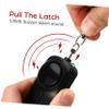 CONGARTENO Wolf Alarm Keychain Personal Security Safety Bell for Men Women Emergency Alarm Sound Led Light Keychain Lanyard view 3