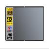Projector Screen Foldable and Portable Projector Screen, Projector Screen 16:9 Metal Anti Light Curtain Reflective Fabric Cloth DLP Projector Anti Light for Movie Home Theater(130 inch) view 1