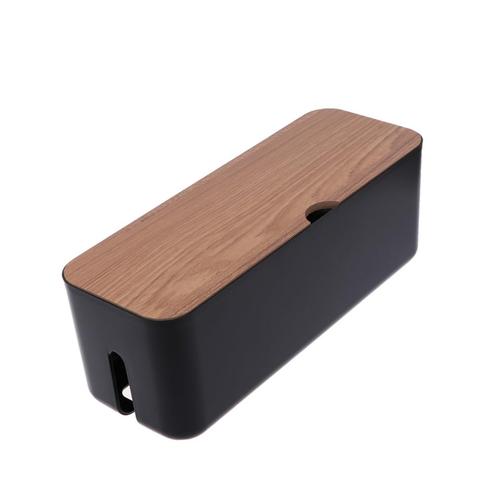 QUMIIRITY 1pc Multifunctional Cable Storage Box Wire Organizer Cable Management Holder Wire Arranging Case Made of Scratch Resistant
