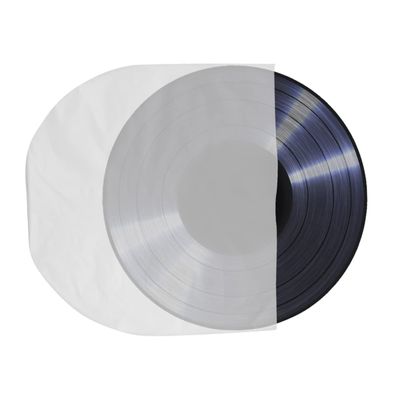 OSOLADY 50pcs Record Sleeves for Vinyl Records Mil Thickness Inner Bags for Flap Design for Easy Access and Maximum Against Scratches and Data Loss