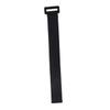 KONTONTY 5 Pack of 30cm Black Loop Straps Hooks Self Adhesive Cable Ties for Arts Crafts and Camping view 1