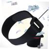 KONTONTY 5 Pack of 30cm Black Loop Straps Hooks Self Adhesive Cable Ties for Arts Crafts and Camping view 4