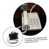 CONGARTENO 1set Telephone Cord Coupler Cable Staples Pc Telephone Line for Landline Fax Effortless Installation Exceptional Call Quality view 4
