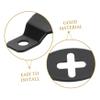 BESTonZON 20pcs Speaker Hook Wall Mounting Brackets Shaped Hanger Hooks for Speakers view 4