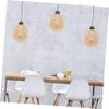 SEWOART Pendant Lamp Shade Rustic Hanging Lampshade Replacement for Restaurant Home Decor Easy Installation Multi-functional Light Cover Vintage Style Chandelier Accessory view 2