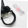 OSALADI 20pcs Silicone Cable Straps Cable Wrapping Ties for Electronics Reusable Cord Organizer view 3