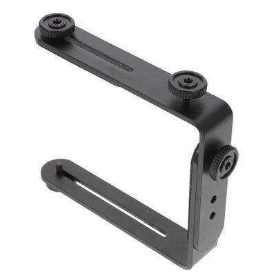 BRIGHTFUFU 1/4 Inch Screw Flash Light Bracket l Bracket for Led Photography Lighting