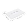 KONTONTY Brush Wall Plate Cord Hider Panel for Home Theater and Office Use Easy to Clean Versatile for Tv Cables and Speaker Wires view 2