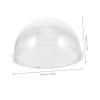 QUMIIRITY Dome Camera Cover Protective Shield Weatherproof Outdoor Camera Accessory Easy Install view 2