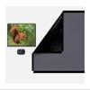 Projector Screen Foldable and Portable Projector Screen, 100 Inch -150 Inch Home Projector Screen 16:9 T Prism UST ALR Screen Fabric Without Frame for Movie Home Theater(150 inch) view 1