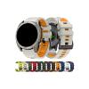 Quic kFit 26mm 22mm Band Fit for Garmin Fenix8/ Fenix E 8 7 7X 6 6X 5 5X/Epix Pro 47mm 51mm/Enduro 3 Two-Tone Silicone Strap Bracelet(Black Red,Quic kFit 22mm) view 2