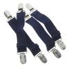 4pcs Stretchable Pant Stirrups Metal Strap Clips for Cycling view 1