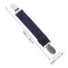 4pcs Stretchable Pant Stirrups Metal Strap Clips for Cycling view 2