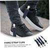 4pcs Stretchable Pant Stirrups Metal Strap Clips for Cycling view 4