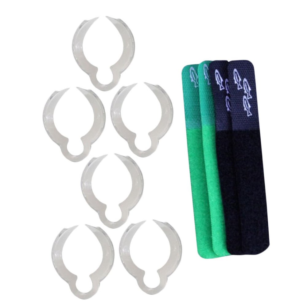 BESPORTBLE Wire Light Stand Cord Management Clips Easy Installation Rope Light Clips Fit for Arch Ceiling Mount