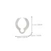BESPORTBLE Wire Light Stand Cord Management Clips Easy Installation Rope Light Clips Fit for Arch Ceiling Mount view 2