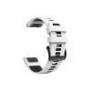 Quic kFit 26mm 22mm Watch Band Fit for Garmin Fenix 8 47mm 51mm E 7 7X/Epix Pro/6 6X 5X Plus/Enduro 3 Silicone Strap Bracelet(Coal Ash Black,Quic kFit 26mm) view 4