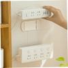 BRIGHTFUFU Sturdy Wire Strip Holder for Desk Cord Organizer Cable Management Under Desk Socket Strip Mount view 3