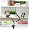 BRIGHTFUFU USB Fill Light Brightness Cellphone Selfie Lamp Bracket for Photography Makeup and Live Streaming Black view 3