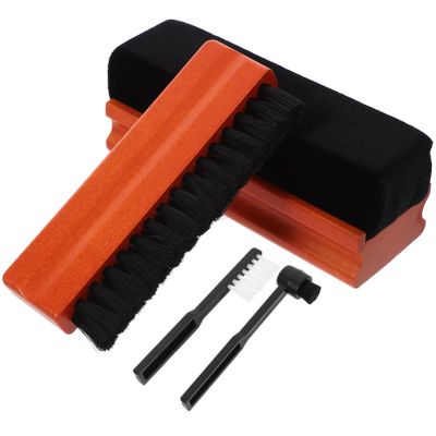 Anneome Record Player Cleaner Kit Vinyl Record Cleaning Brush Cleaning Tools Cd Player Brush Turntable Accessories