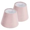 Levemolo 2pcs Desk Lampshade Accessories Replacement Light Covers for Home Hotel (e27/e14) view 1