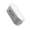 BRIGHTFUFU Multifunctional Storage Box with Lid Organizer for Home Office and Study Keep Wires Tidy and Protected from and Pets Grey view 1