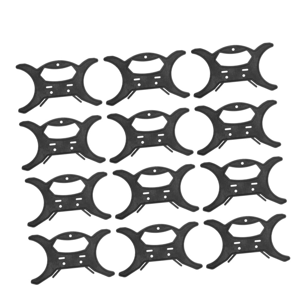 FONDOTIN 12pcs Multipurpose Cable Cord Organizer Cord Organizers for Electronics Wire Storage Plastic Cable Management Holder