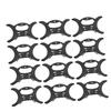 FONDOTIN 12pcs Multipurpose Cable Cord Organizer Cord Organizers for Electronics Wire Storage Plastic Cable Management Holder view 1