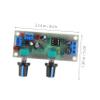 Hemoton Amplifier Board for Sub Preamplifier Audio Power Amplifier Mainboard Low Bass Adjustment High Low Volume view 2