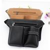 SOESFOUFU 1pc Portable Pu Barber Waist Bag Hairdressing Tools Holder for Salon Multifunctional Scissor Organizer Black Essential for Stylists view 2