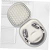 BRIGHTFUFU Protection Box Headset Case with Carrying Handle Safe Storage Bag Compact Portable Quality Materials view 3