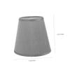 Cabilock 2pcs Modern Cloth Lampshade Soft Fabric Replacement Shade for Table Floor Lamps Elegant Drum Design for Home Office view 2