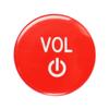Cnfang4 1 pcs Red stereo Audio Volume Control Knob Covering Caps for BMW G Chassis 2 3 4 8 Series M3 M4 M8 X3 X4 X5 X6 X7 Z4 view 1