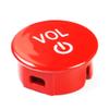 Cnfang4 1 pcs Red stereo Audio Volume Control Knob Covering Caps for BMW G Chassis 2 3 4 8 Series M3 M4 M8 X3 X4 X5 X6 X7 Z4 view 4