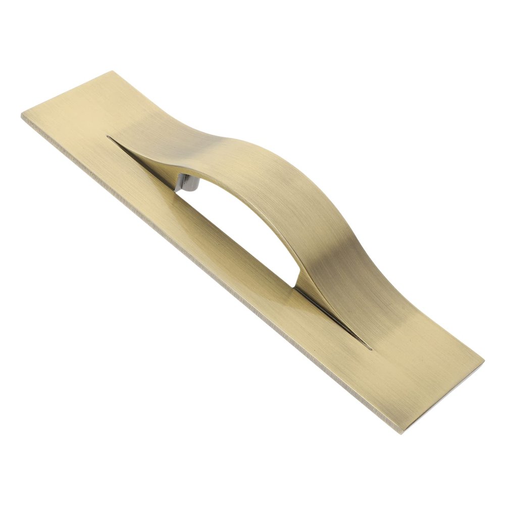 MERRYHAPY Elegant Kitchen Cabinet Pull Handle Modern Brushed Gold Drawer Hardware for Dresser Wardrobe Cupboard Sturdy Easy Installation Versatile Design