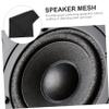 MERRYHAPY Speaker Mesh Cloth Breathable Speaker Grill Cloth Soft Texture Scratch-Resistant Sound Quality Black view 2