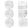 CIMAXIC 4pcs Vintage Metal Spherical Lampshade Hollow Pendant Light Shade for Dining Room Ceiling Light Fixture Replacement Bulb Guard Industrial Style view 4