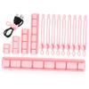 MERRYHAPY Electric Cord Organizers 15pcs Wire Holders Cable Straps for Desk Cable Tie Storage view 1