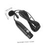 CIMAXIC 48v Professional Lavalier Microphone XLR Interface Wearable Lapel Clip for Camera Voice view 2