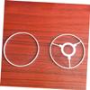 Levemolo Metal Lampshade Frame Diy Pendant Light Bracket Vintage Round Shade Holder view 2