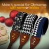 Art Tribute Custom Blue Diamond Camera Strap - Add Your Text and We Make It Especially For You Get Your Own Personalized Stocking Stuffer & Christmas Gift Camera Strap, No Shipping Cost! view 2