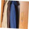 QUMIIRITY 96hole Solid Wood Cabinet Handle Ergonomic Long Pull Handle for Doors Minimalist Design Natural Finish and Comfortable Grip for Modern Furniture Cabinets and Wardrobes view 2