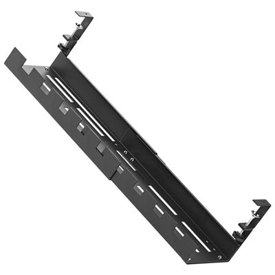 QUMIIRITY Desk Cord Management Rack Desk Cable Organizer Box Telescoping Design Wire Management Tray for Home Office